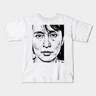 Aung San Suu Kyi Kids T-Shirt